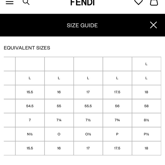 Fendi forever ring - Picture 8 of 8